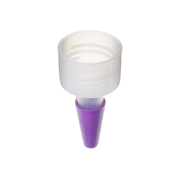 24-410 NATURAL RIB SIDE SPOUT CAP WITH HOLE LONG OVER CAP-detail image