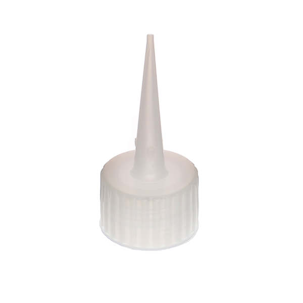 20-410 NATURAL RIB SIDE LONG SPOUT CAP WITH LONG RIBBED BLACK OVER CAP-detail image