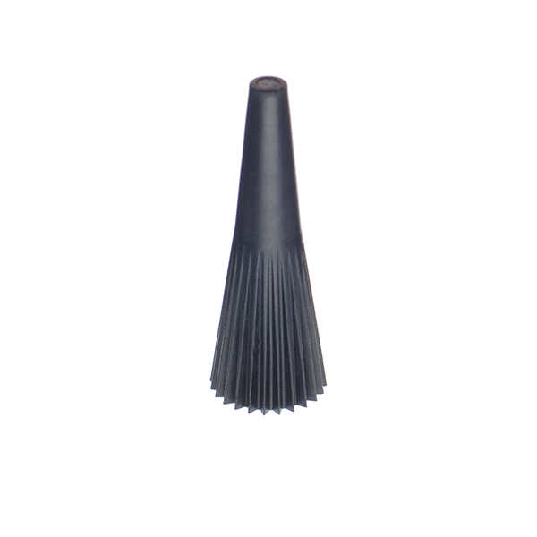 20-410 NATURAL RIB SIDE LONG SPOUT CAP WITH LONG RIBBED BLACK OVER CAP-detail image