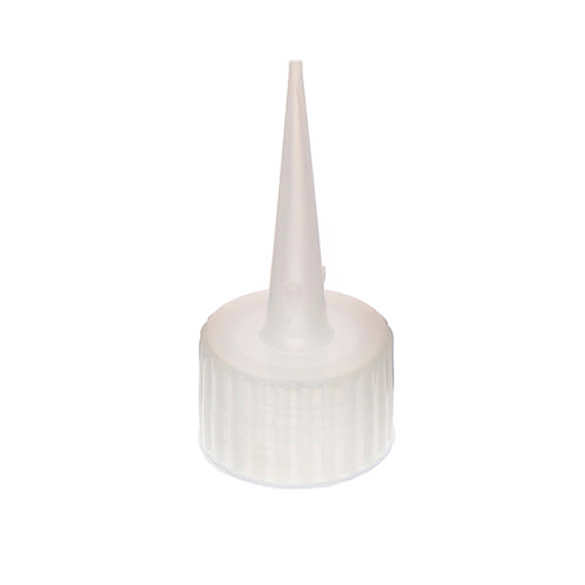 20-410 NATURAL RIB SIDE LONG SPOUT CAP WITH LONG RIBBED WHITE OVER CAP INFO