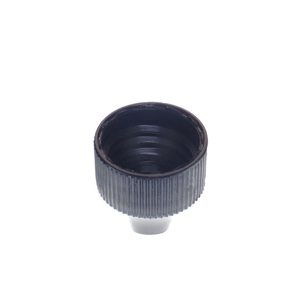 20MM BLACK FINE RIB SIDE DROPPER TIP CAP-detail image