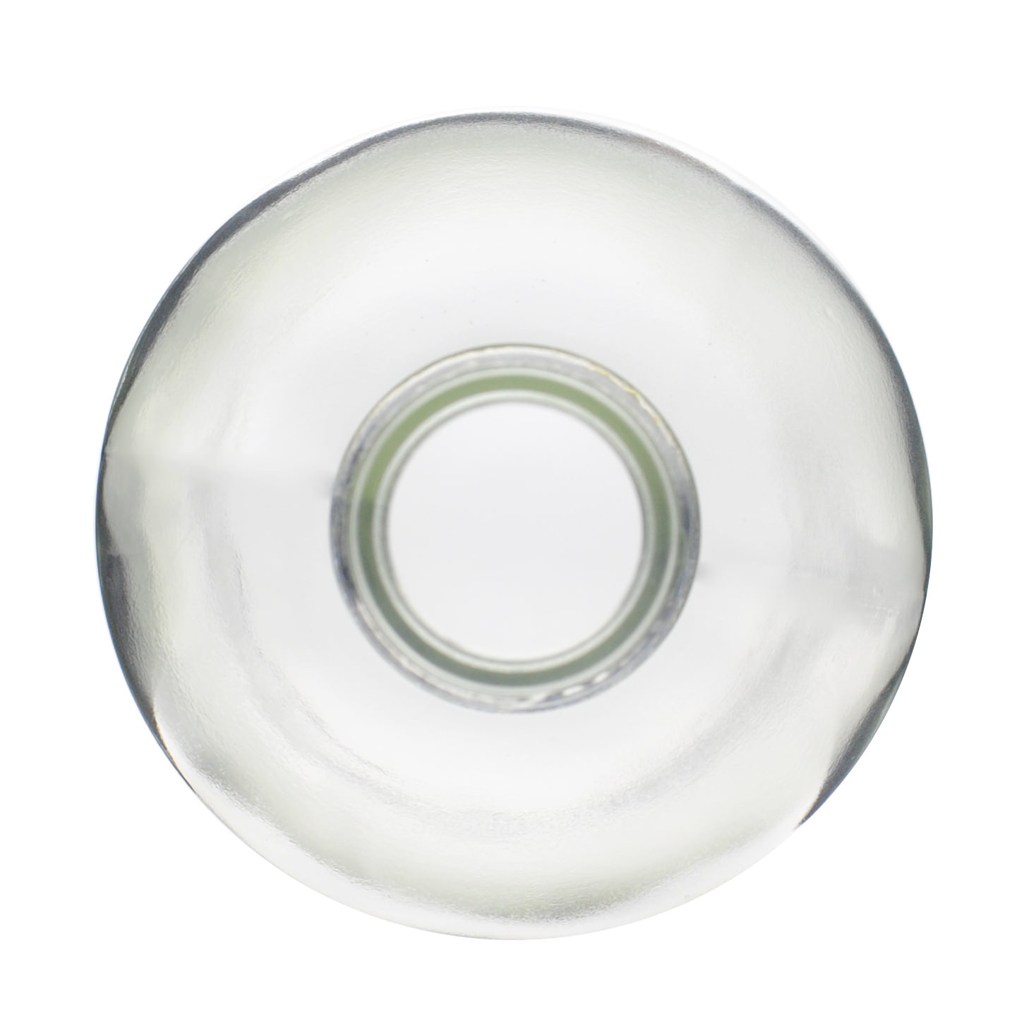 8OZ FLINT BOSTON ROUND GLASS BOTTLE - 24-400 NECK-detail image