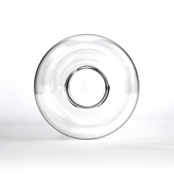 500ML CLEAR SONATA ROUND PET PLASTIC BOTTLE - 24-415 NECK-detail image