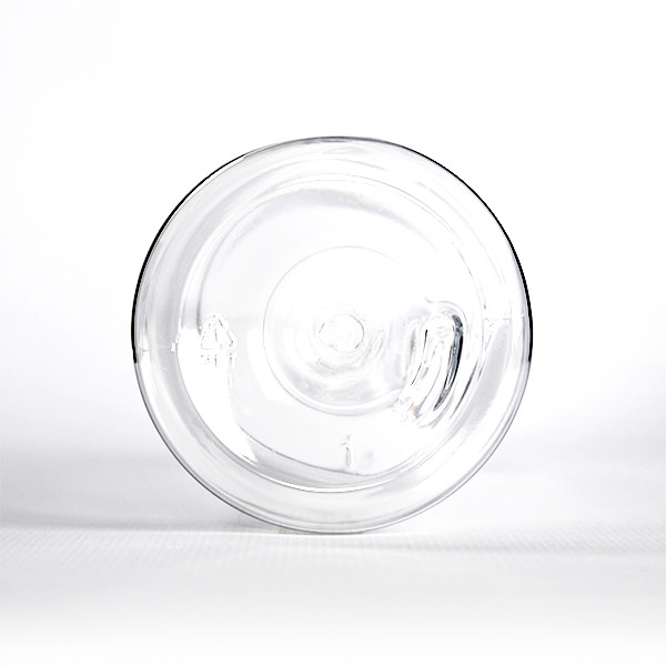 500ML CLEAR SONATA ROUND PET PLASTIC BOTTLE - 24-415 NECK-detail image