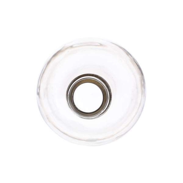 1LITER FLINT GLASS VODKA BOTTLE LABEL INDENT ROUND - 28-350 NECK-detail image