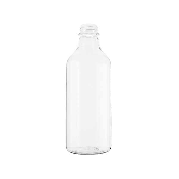 16OZ CLEAR PET CHILI SAUCE BOTTLE - 28-400 NECK INFO