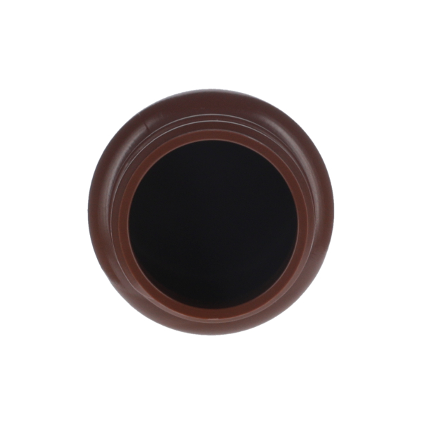 60CC BROWN HDPE PACKER BOTTLE ROUND - 33-400 NECK-detail image