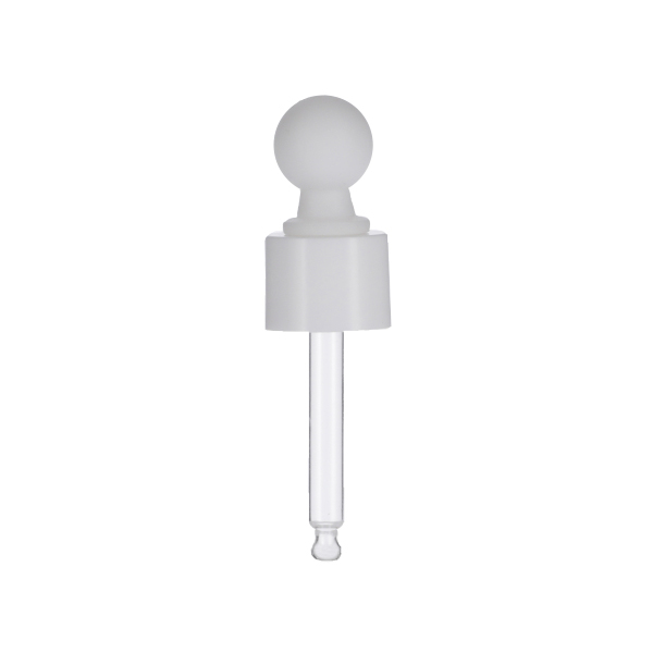 20-410 WHITE PP SMOOTH SIDE WHITE SILICON BULB - 65MM X 7MM GLASS PIPETTE ROUND TIP 1.8MM ORIFICE