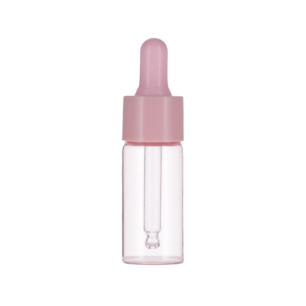  15ML PINK SPRAY GLASS 20-410 PINK SILICON BULB PP COLLAR 61MM X 7MM GLASS PIPETTE 2MM ORIFICE